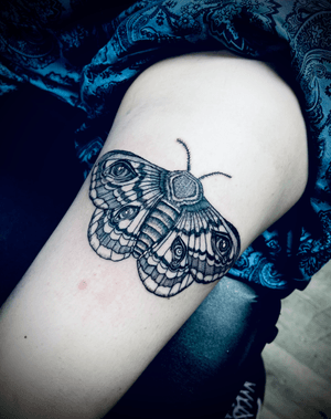 Blackwork tattoo style