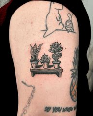 Potted Plants Tattoo