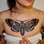 #traditional #geometric #blackandgrey #moth