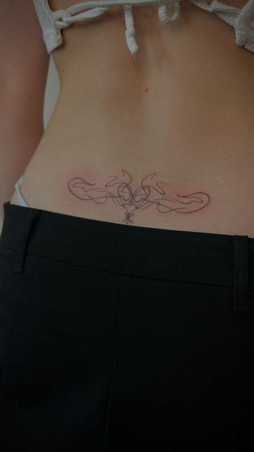 Abstract Swirl Linework