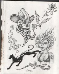 flash on paper