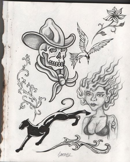 Flash tattoo