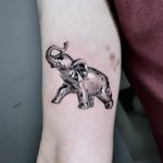Metallic Elephant Figurine
