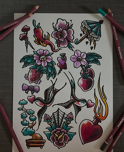 Flash tattoo