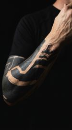 Geometric Abstract Arm Tattoo
