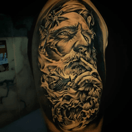 Mythical Sea God