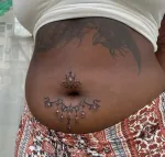 Belly jewelry from my flash