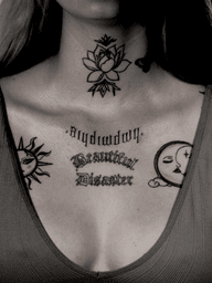 “‘And if you go, I will go with you. And if you die, I will die with you." 🫀 Matching script inspired by a powerful lyric — two pieces, one bond. 🖤 Our studio is located in Clapham Junction 📍 Drop your ideas in DM for a free consultation. . . . . . . . . #maximumdosagetattoo #ScriptTattoo #LyricTattoo #MatchingTattoos #BlackworkTattoo #ChestTattoo