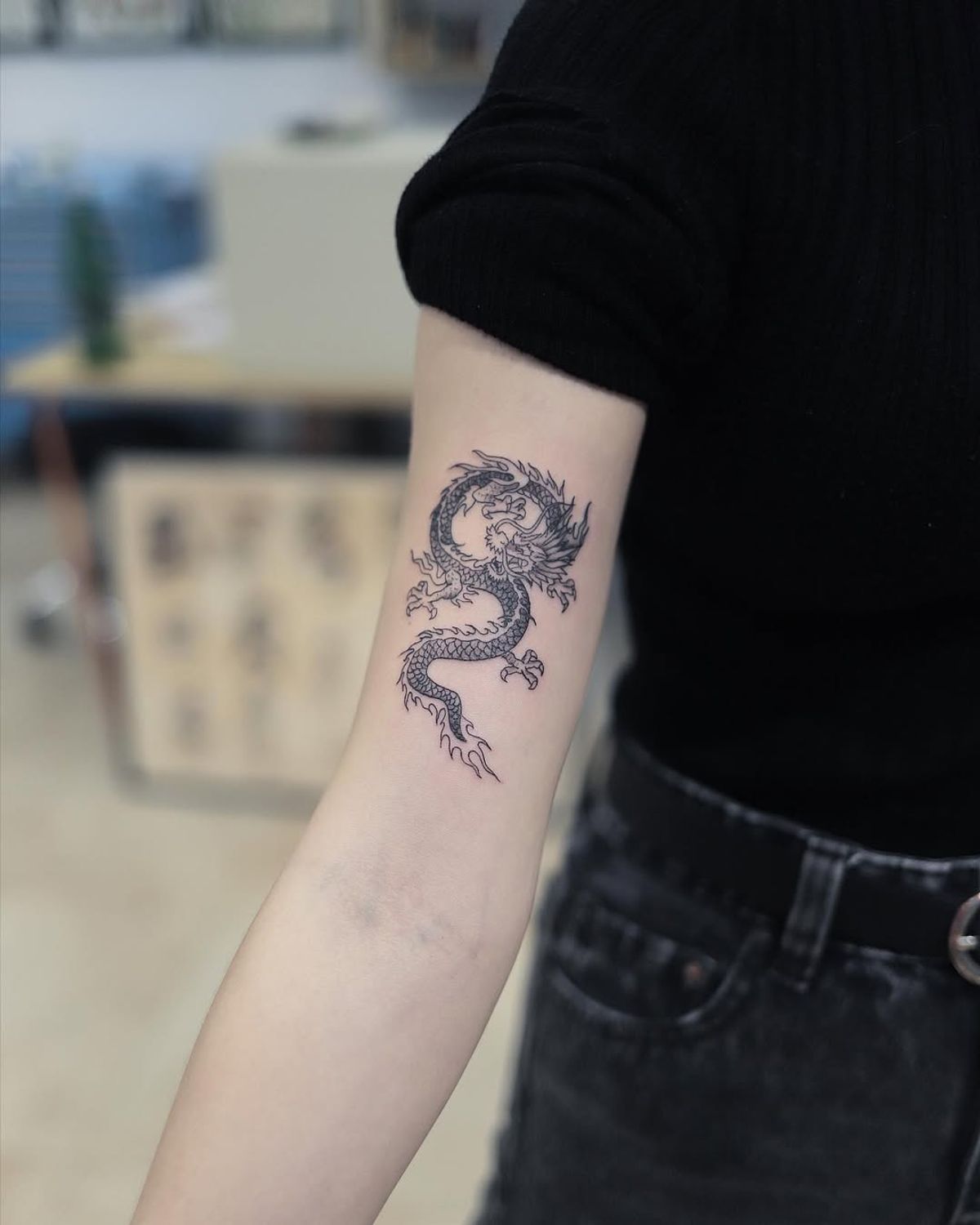 graceful arm tattoo
