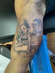 Toymaker and Doll Tattoo