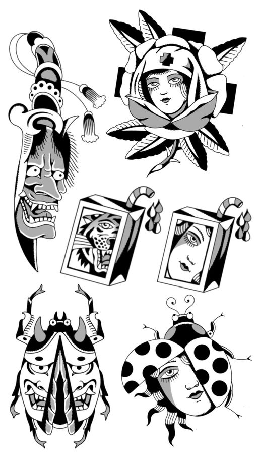 Flash tattoo