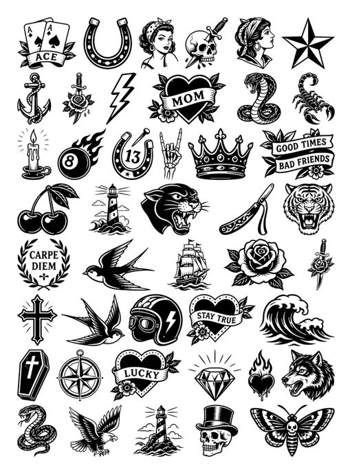 Flash tattoo
