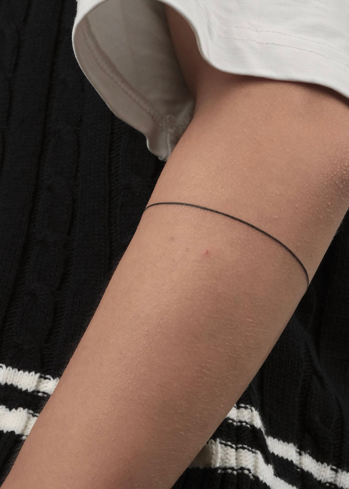 graceful leg tattoo