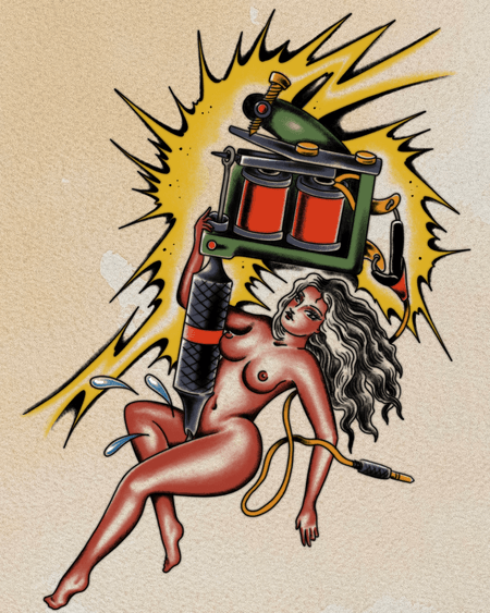 Flash tattoo