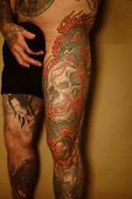 Skull and Serpent Tattoo