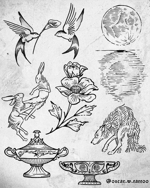 Flash tattoo