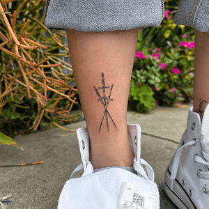 Blackwork tattoo style