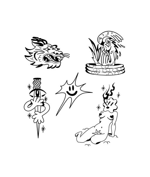 Flash tattoo