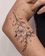 Floral Sleeve Tattoo