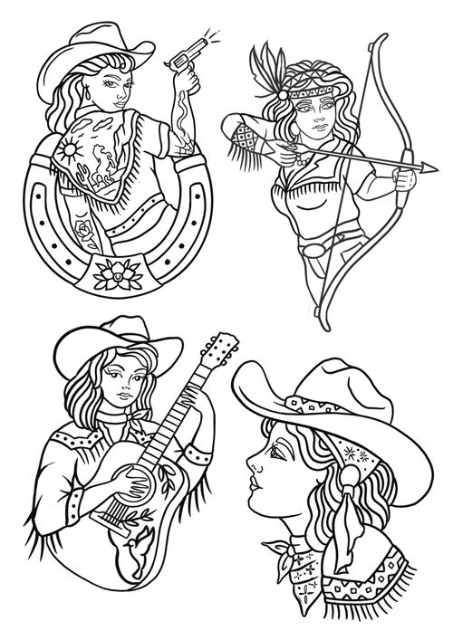 Western gals
