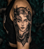 Medusa with Snakes and Tears