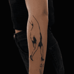 Figure in Heels Tattoo