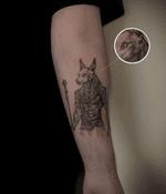 Anubis for the second time 🌙 Done with 3RL and 18RL for the outline. Message me to book in 💌