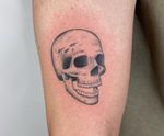 Skull with Tally Marks