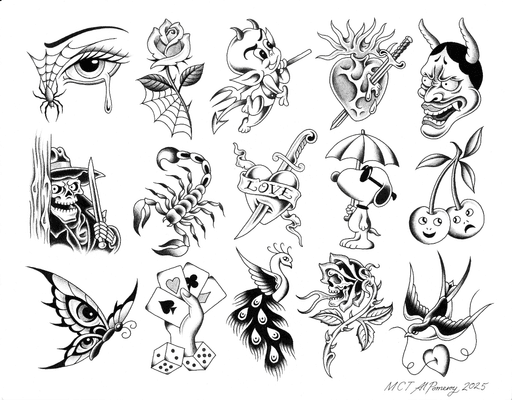 Flash tattoo