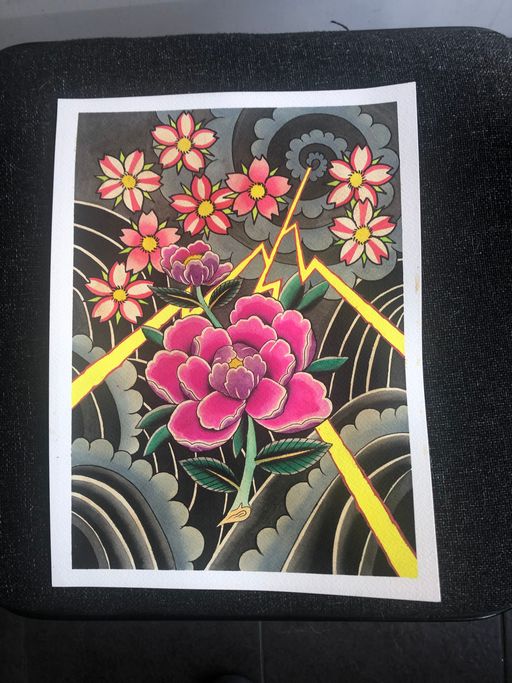 Flash tattoo