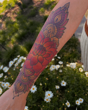 Ornamental tattoo style