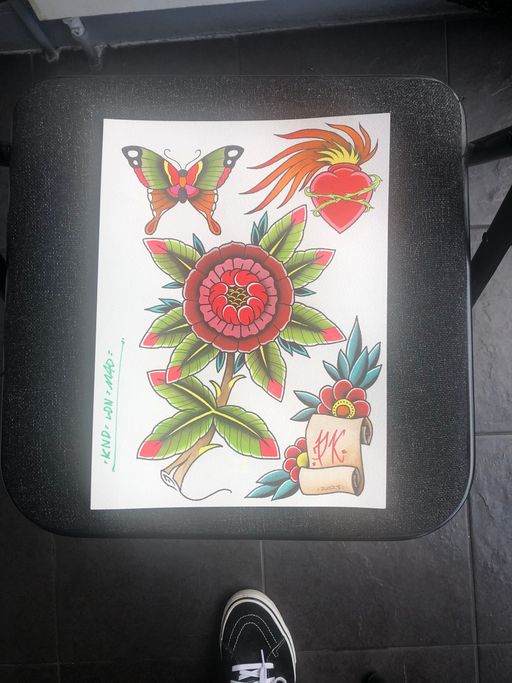 Flash tattoo