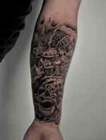 Samurai and Skull