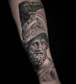 Greek myth sleeve started - - - #greek #greekmythology #hercules #herakles #mythology #greekstatue #tattoo #tattoos #ink #inked #fusionink #fkirons #spektraflux #kwadron #fkironsflux #darklab #stencilanchored #soflo #fortlauderdale #miami #hollywood #wiltonmanors #florida #tattoomagazink #ultimatetattoosupply #dynamicink #ecotat #eztattooing #greece