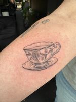 Teacup and Saucer Tattoo