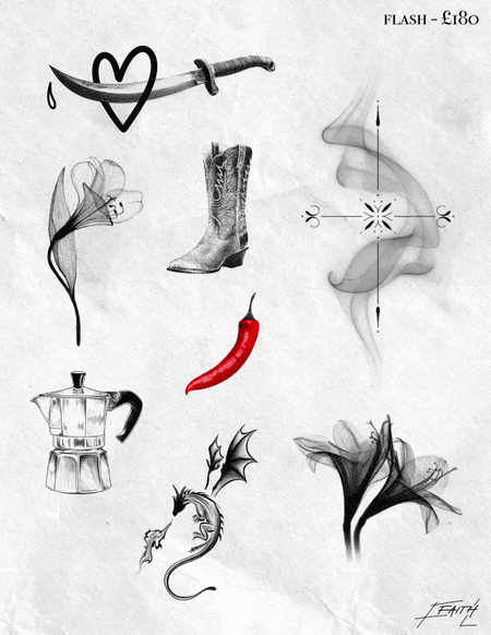 Flash tattoo