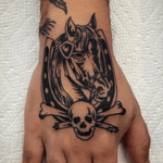 Horse Head with Horseshoe