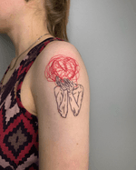 Figure with Scribble Head