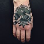 #traditional #swallow #sun #hand
