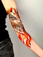 Fiery Phoenix Sleeve