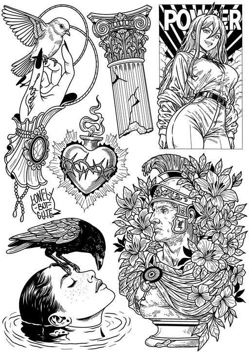 Flash tattoo