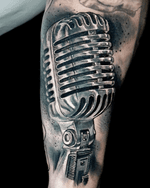 Microphone Tattoo