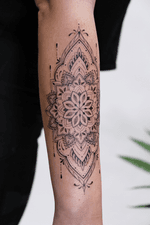Mandala Arm Tattoo