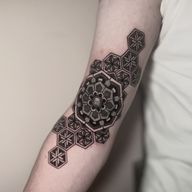 Geometric Hexagonal Mandala