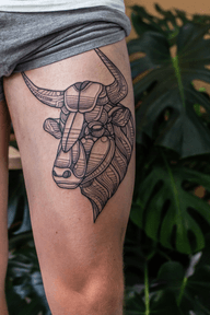 Bull Tattoo