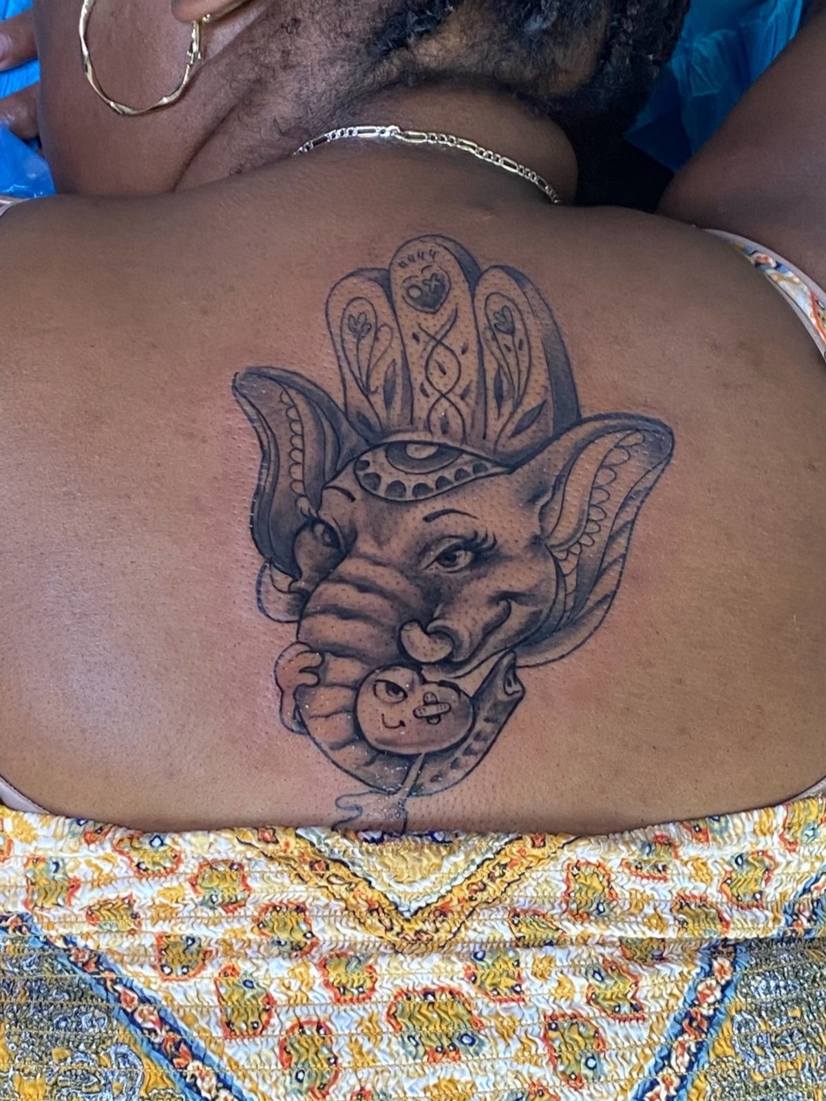 delicate shoulder tattoo