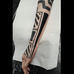 Abstract Blackwork Armband