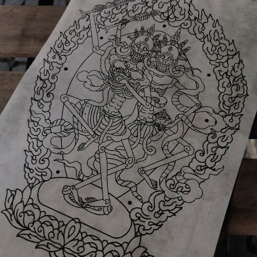 Flash tattoo
