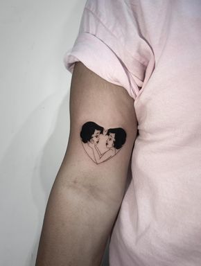 Heart-Shaped Silhouette Duo