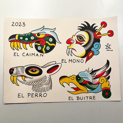 Flash tattoo